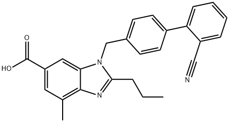 替米沙坦杂质, 1098100-87-8, 结构式