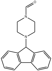 4-(9H-fluoren-9-yl)piperazin-1-carboxaldehyde Structure