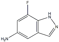 7-fluoro-1H-indazol-5-amine Structure