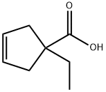 1-ethylcyclopent-3-enecarboxylic acid