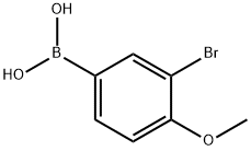 3-溴-4-甲氧基苯基硼酸, 1109791-90-3, 结构式