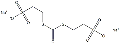 2,2'-[Carbonylbis(thio)]bis-ethanesulfonic Acid Sodium Salt Structure