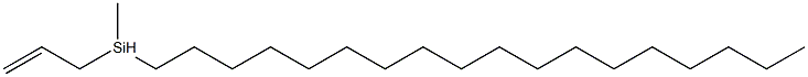 Allyl Octadecyl Methylsilane Structure