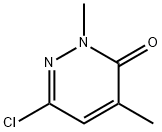 6-Chloro-2,4-dimethylpyridazin-3(2H)-one Structure