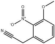 2-(3-methoxy-2-nitrophenyl)acetonitrile Structure