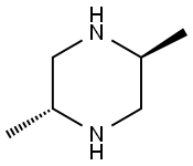 (2S,5R)-2,5-dimethylpiperazine Struktur