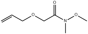 2-(Allyloxy)-N-Methoxy-N-Methylacetamide Struktur