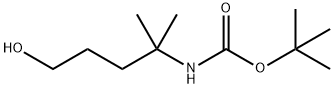 (5-羟基-2-甲基戊-2-基)氨基甲酸叔丁酯, 1123693-87-7, 结构式