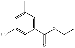 ethyl 3-hydroxy-5-methylbenzoate 化学構造式