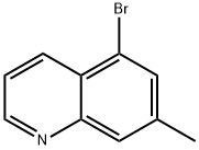 5-Bromo-7-methylquinoline, 1126824-42-7, 结构式