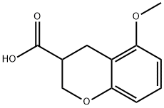 7-甲氧基色满-3-羧酸,112904-78-6,结构式