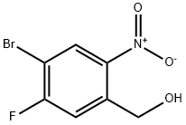 (4-溴-5-氟-2-硝基苯基)甲醇, 1132682-66-6, 结构式