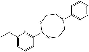 1133971-47-7 2-(6-methoxypyridin-2-yl)-6-phenyl-1,3,6,2-dioxazaborocane