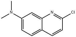 2-chloro-N,N-dimethylquinolin-7-amine Struktur