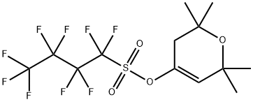 2,2,6,6-tetramethyl-3,6-dihydro-2H-pyran-4-yl 1,1,2,2,3,3,4,4,4-nonafluorobutane-1-sulfonate Structure