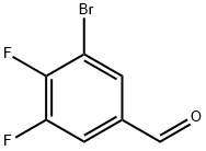 3-bromo-4,5-difluorobenzaldehyde Structure