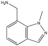 (1-Methyl-1H-indazol-7-yl)methanamine Structure