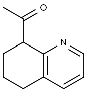 8-ACETYL-5,6,7,8-TETRAHYDROQUINOLINE 结构式