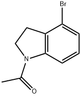 1-(4-Bromoindolin-1-yl)ethanone Struktur