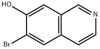 6-bromoisoquinolin-7-ol Structure