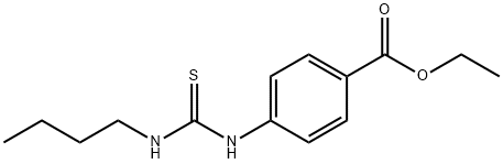 ethyl 4-[(butylcarbamothioyl)amino]benzoate,1152-66-5,结构式