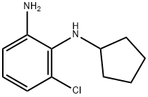 6-chloro-N1-cyclopentylbenzene-1,2-diamine,1152584-90-1,结构式