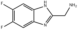 2-(氨甲基)-5,6-二氟苯并咪唑, 1153806-77-9, 结构式