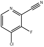 2-氰基-3-氟-4-氯吡啶, 1155847-43-0, 结构式