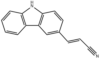3-Cyanovinylcarbazole Structure