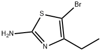 5-溴-4-乙基噻唑-2-胺, 1158211-11-0, 结构式