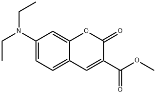 2-氧代-7-(二乙基氨基)-2H-色烯-3-甲酸甲酯,115948-29-3,结构式