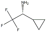 (R)-1-cyclopropyl-2,2,2-trifluoroethanamine, 1160756-75-1, 结构式