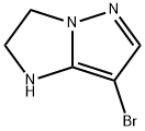 7-溴-2,3-二氢-1H-咪唑并[1,2-B]吡唑 结构式