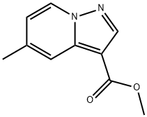 methyl 5-Methylpyrazolo[1,5-a]pyridine-3-carboxylate, 1167055-25-5, 结构式