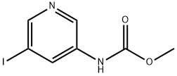(5-Iodo-pyridin-3-yl)-carbamic acid methyl ester Structure