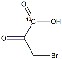 3-Bromopyruvic acid-1-13C
		
	 Structure