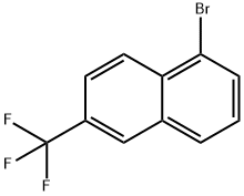 1-溴-6-(三氟甲基)萘, 117539-60-3, 结构式