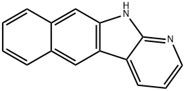11H-Benzo[e] pyrido[2,3-b]indole Struktur