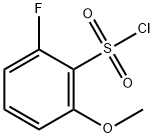 2-氟-6-甲氧基苯-1-磺酰氯, 1176126-31-0, 结构式
