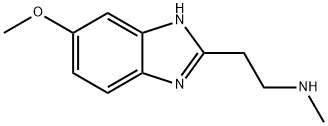1H-Benzimidazole-2-ethanamine, 6-methoxy-N-methyl- Struktur