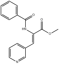 (Z)-methyl 2-benzamido-3-(pyridin-3-yl)acrylate