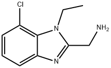 1178401-76-7 (7-chloro-1-ethyl-1H-1,3-benzodiazol-2-yl)methanamine