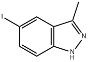 5-碘-3-甲基-1H-吲唑, 1180526-40-2, 结构式