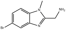 1184362-05-7 (5-溴-1-甲基-1H-苯并[D]咪唑-2-基)甲胺