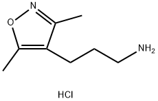 4-Isoxazolepropanamine, 3,5-dimethyl-, hydrochloride Structure