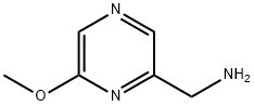 1-(6-Methoxy-2-pyrazinyl)methanamine Struktur