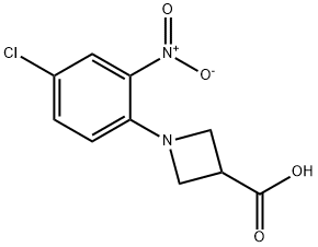 1-(4-Chloro-2-nitrophenyl)azetidine-3-carboxylic acid|1-(4-氯-2-硝基苯基)氮杂环丁烷-3-羧酸