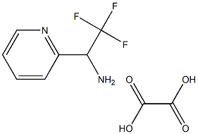 1-(2-吡啶基)三氟乙胺草酸盐, 1187929-49-2, 结构式