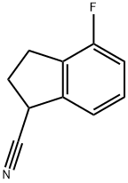 4-氟-2,3-二氢-1H-茚-1-甲腈, 1188174-13-1, 结构式