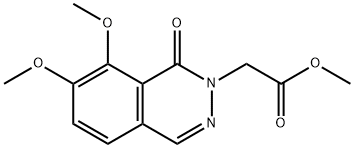methyl 2-(7,8-dimethoxy-1-oxophthalazin-2(1H)-yl)acetate Structure